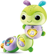 VTech Baby Spinning Fun Caterpillar - Mówiąca i śpiewająca interaktywna zabawka z dzwonkiem i motoryką - na 6-24 miesiące Zabawki dla dzieci Naty Shop