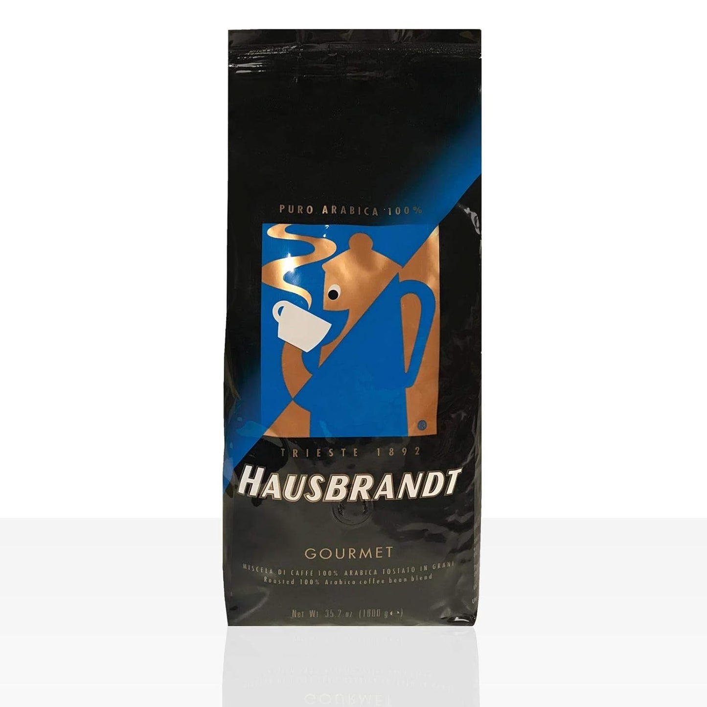 Kawa espresso Hausbrandt - Gourmet, ziarna 1000g