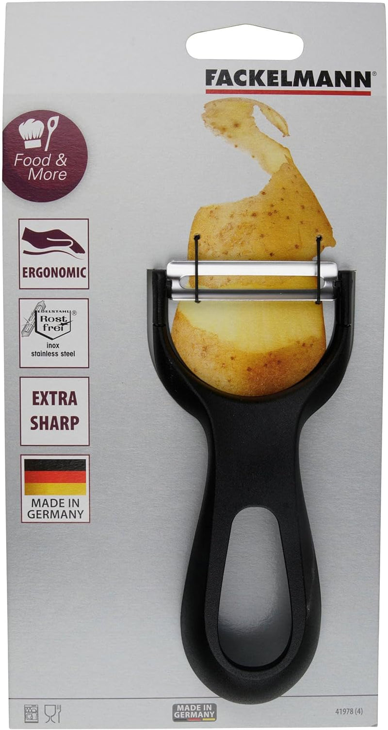 Obieraczka Fackelmann 13,5 cm, Obieraczka z bardzo ergonomiczną i lekką rączką Obieraczka Naty Shop