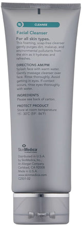 SkinMedica Facial Cleanser - pianka oczyszczająca do skóry normalnej lub suchej, idealna jako żel do mycia twarzy Naty Shop