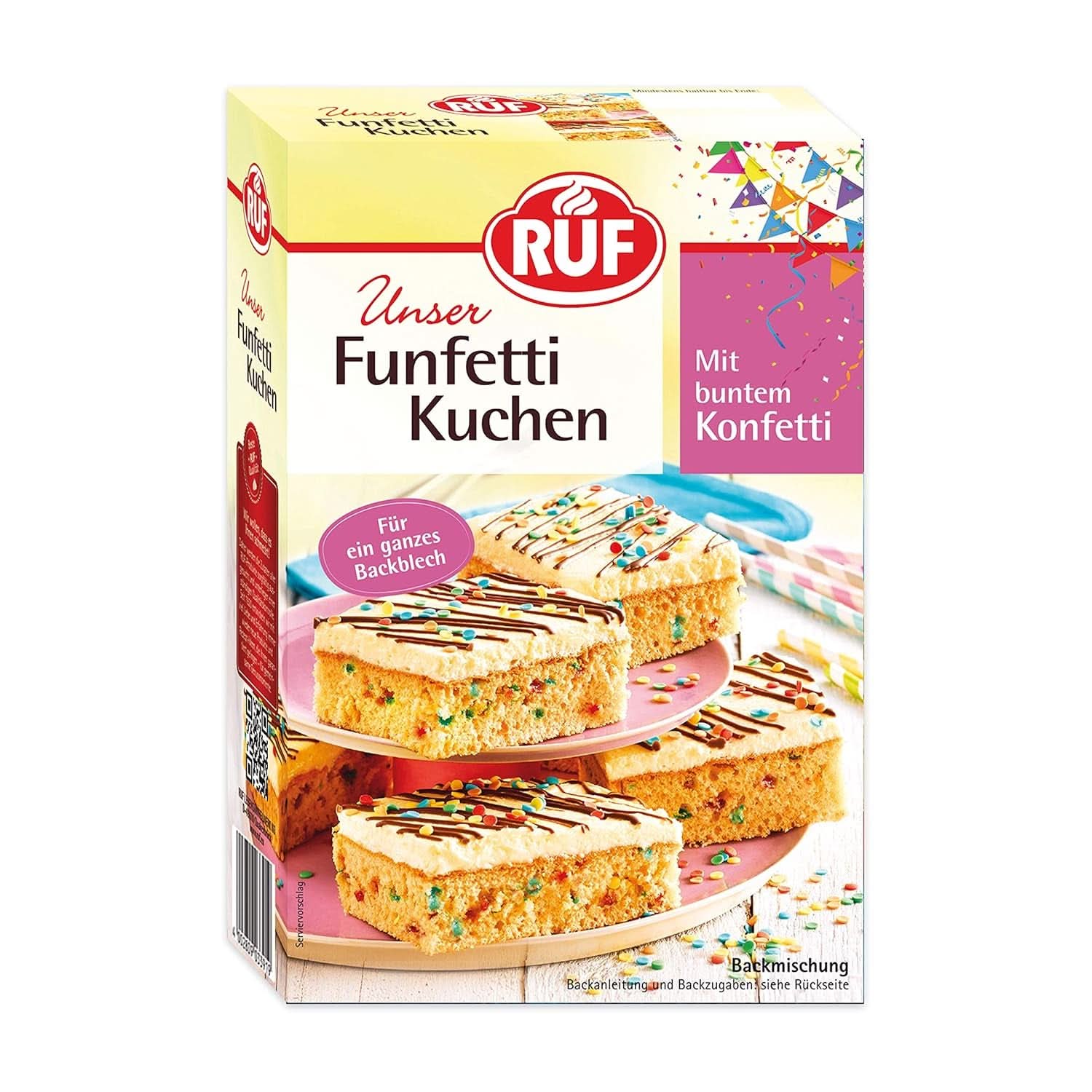 RUF Mieszanka do ciast, różne kolory Glazury i dekoracje Naty Shop