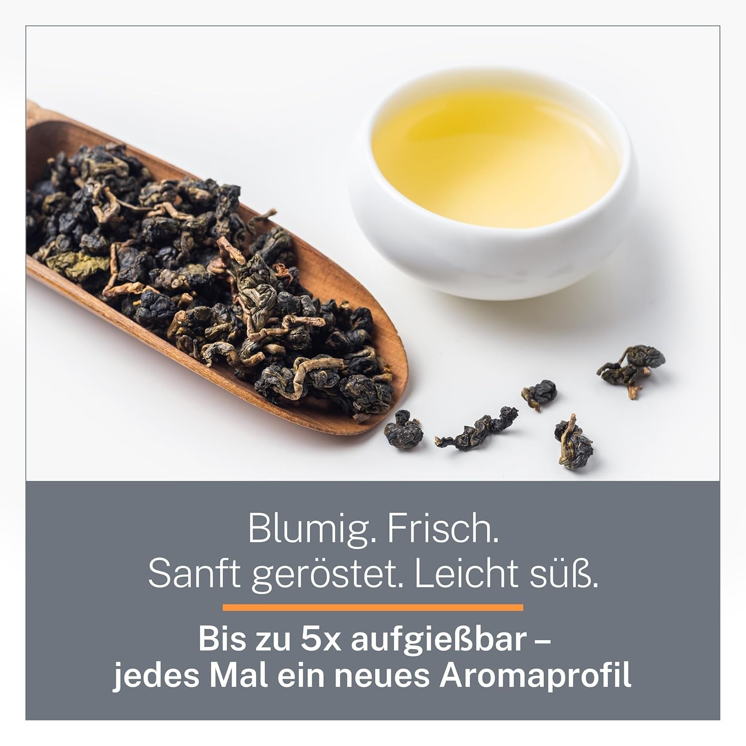 Ti Guan Yin Bio Oolong Tea 100g - Wysokiej jakości organiczna herbata Oolong z Chin - Wu Long (klasa ceremonialna) - Dla miłośników i koneserów herbaty - Mycupoftea
