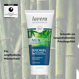 Lavera, Żel pod prysznic z organicznym bambusem i guaraną, 3 w 1, do skóry, włosów i twarzy, 200 ml Pod prysznic i do kąpieli Naty Shop
