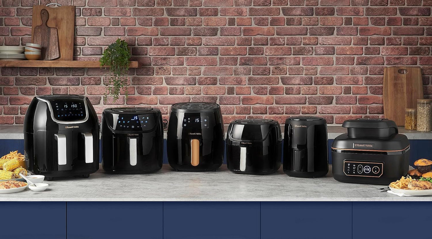 Russell Hobbs Air Fryer L 4L Rapid Airfryer, 7 funkcji gotowania, 10 programów Sprzęt AGD Naty Shop