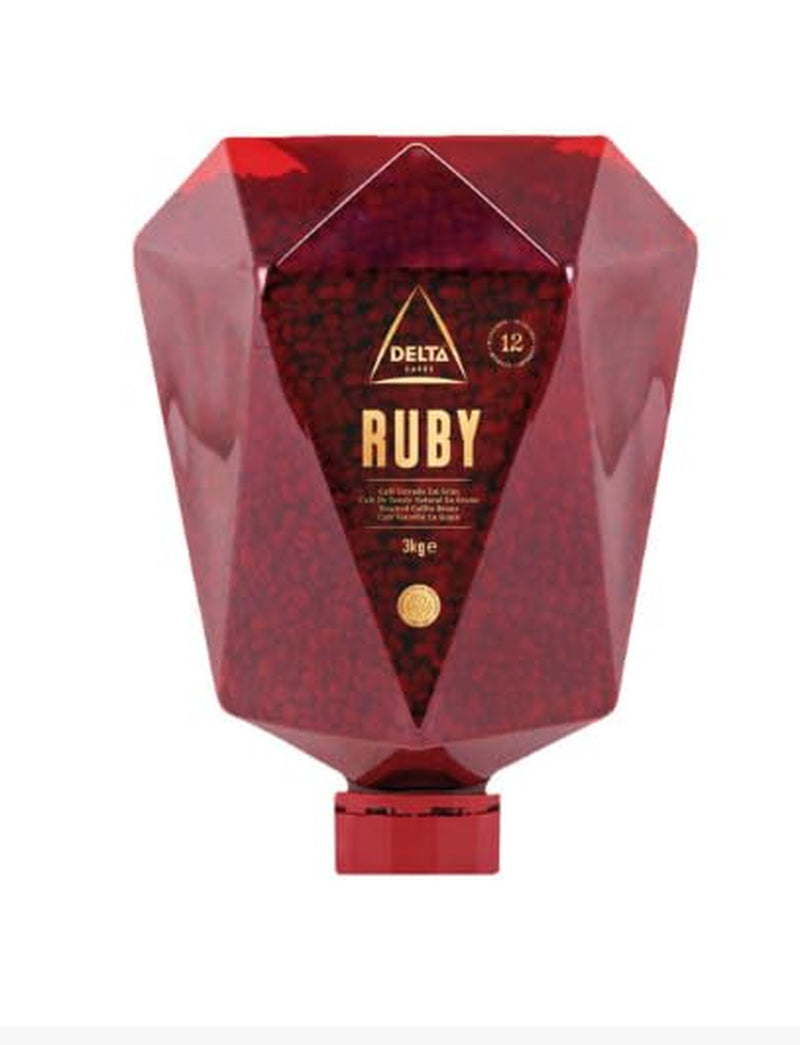 Delta Cafés – kawa ziarnista Ruby w całości, opakowanie 3 kg