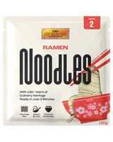 LEE KUM KEE Ramen Noodles - azjatycki ramen o delikatnej i delikatnej konsystencji, klasyk do zup ramen i dań z woka, makaron półwytrawny, opakowanie po dwie porcje, opakowanie zbiorcze 6 x 180g