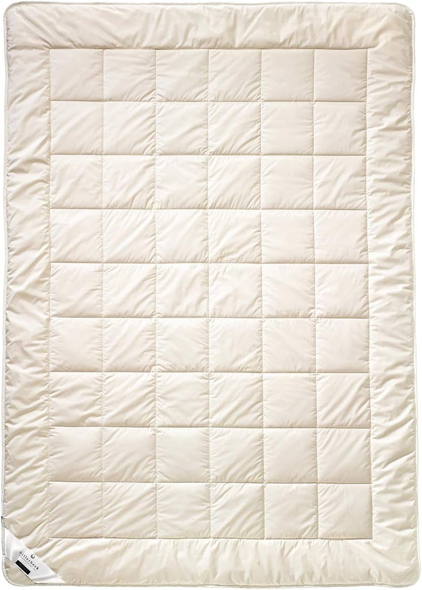 Billerbeck E45 Kołdra bambusowa - kołdra letnia - 135 X 200 Cm - kołdra bawełniana, kołdra chłodząca - z wypełnieniem bambusowym, jasne lato (Sl) Kołdry i kołdry Naty Shop Medium (M) 155 X 220 Cm