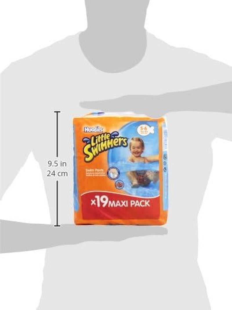 Pieluchy do pływania Huggies Little Swimmers rozmiar 5/6 (12-18 kg), 1 opakowanie 19 sztuk