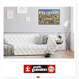 Educa - Puzzle 2000 elementów dla dorosłych | Zabytki Europy, puzzle 2000 elementów dla dorosłych i dzieci od 14 lat, Atrakcje turystyczne (17697) Puzzle Naty Shop