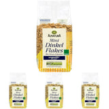 Mini Płatki Orkiszowe - Jakość Organiczna - Niesłodzone, Chrupiące - Śniadanie, 175g