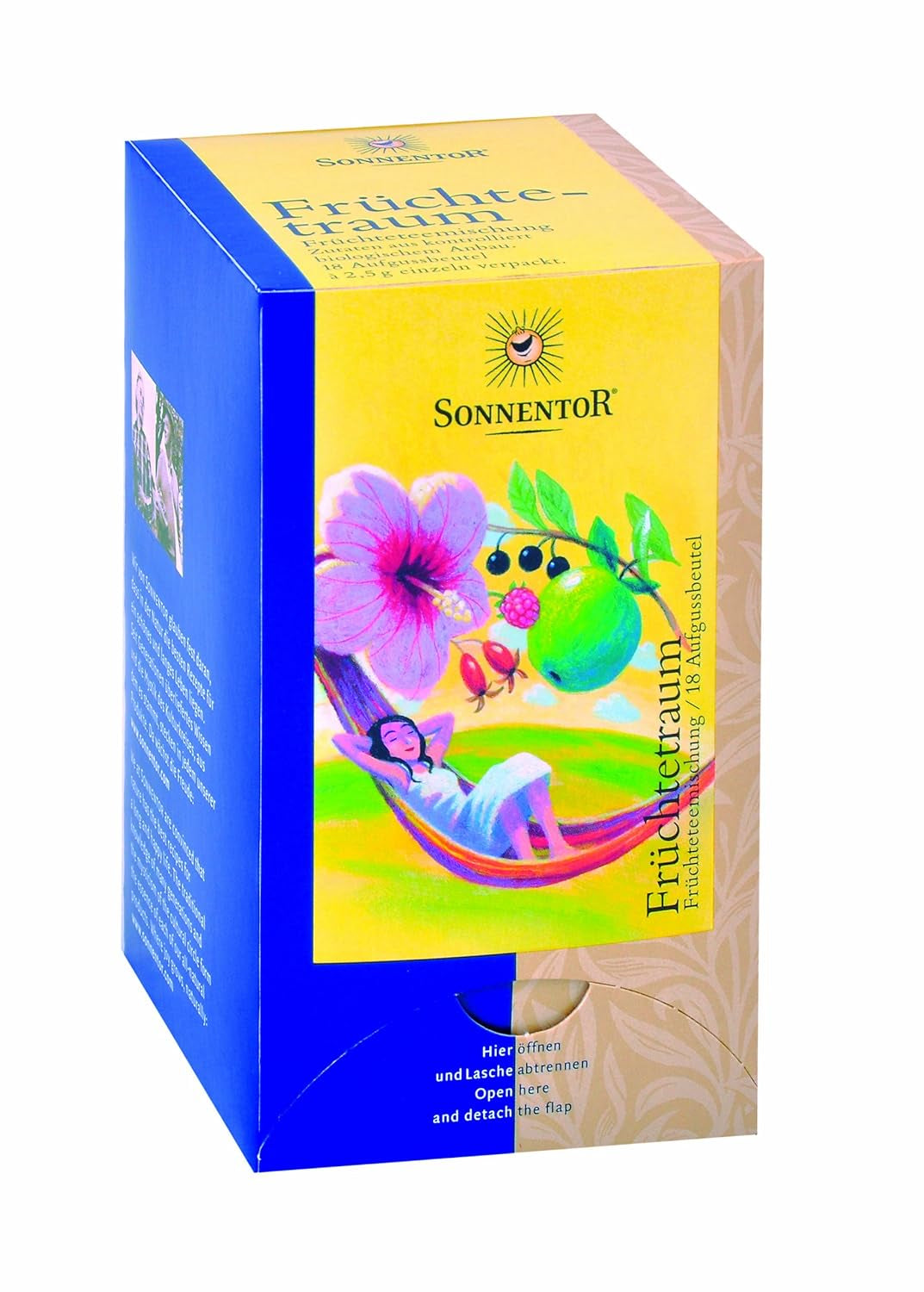 Ekologiczna herbata owocowa Früchtetraum, 45 g
