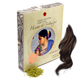 Henna & 3×Indigo - Ciemny kasztan - Naturalny kolor włosów - Puder - 200g Farba do włosów Naty Shop Tytuł domyślny