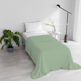 Elegancka kołdra letnia, pikowana, zielona, 170 X 250 cm Kołdry i kołdry Naty Shop Verdino 170X250Cm