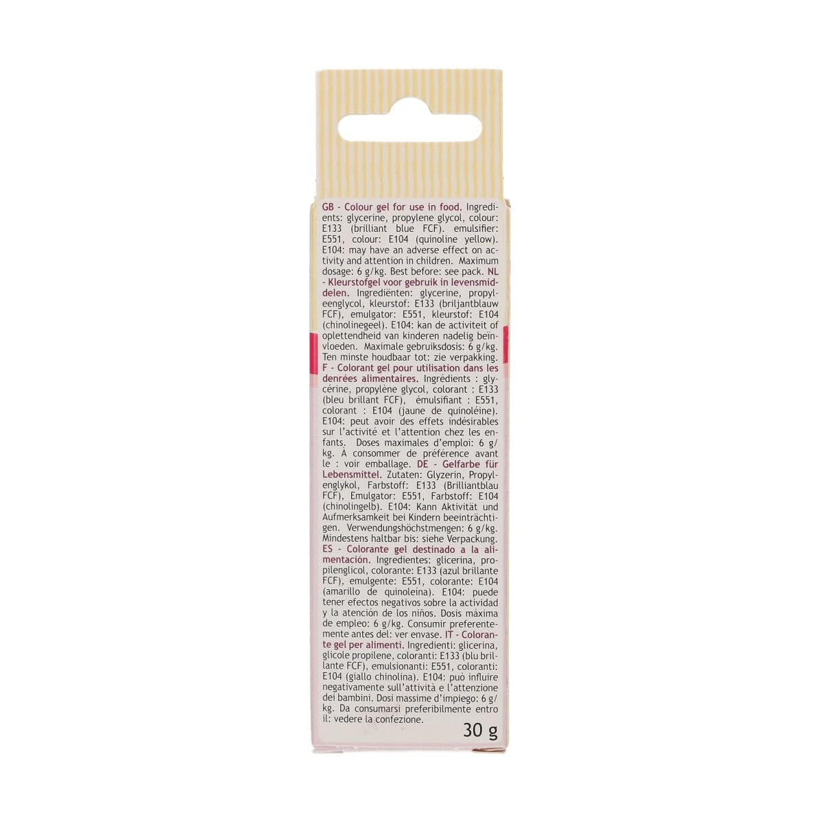 Barwnik spożywczy Funcakes Gel Turquoise: Wysoce skoncentrowany barwnik spożywczy do ciast, śmietany, fondantu i marcepanu. Łatwe dozowanie. Pojedyncza kropla pozwala uzyskać żywe kolory. Halal. 30 gr.