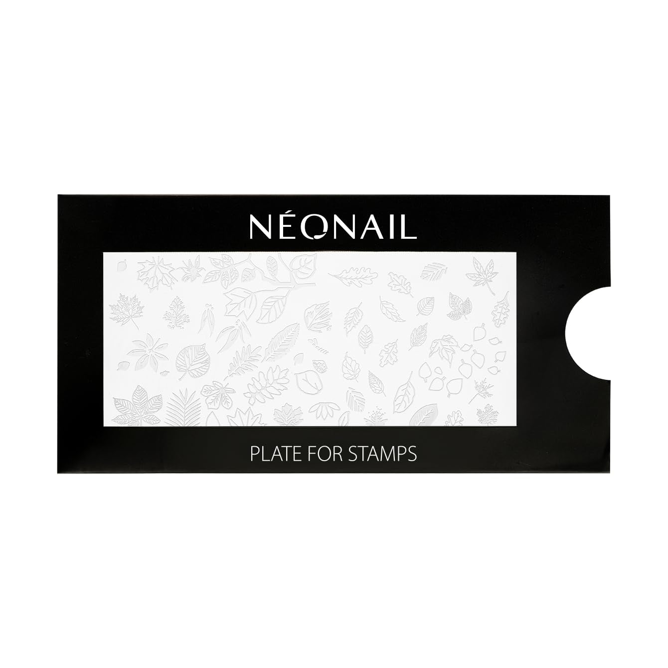 NÉONAIL Nagel Stempel Mit Schaber - Nägel Selber Machen - Stempel do zdobienia paznokci - Nageldesign Für Nagel Schablone - French Nails Stempel - Silikon Nagelstempel