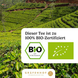 Organiczna herbata Yerba Mate Oryginalna 1 kg sypka herbata Mate o wysokiej zawartości kofeiny Niepalona, ​​suszona na powietrzu Liście mate testowane laboratoryjnie Pakowane w Niemczech Najwyższa jakość Gräfenhof