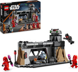 LEGO Star Wars: Mandalorianski pojedynek pomiędzy Paz Vizslą i Moffem Gideonem, kolekcjonerska zabawka do budowania dla dzieci, pomysł na prezent dla kreatywnych chłopców i dziewcząt w wieku powyżej 7 lat, Mandalorianska zabawka 75386 Zestawy do budowania Beuche den LEGO-Store Default Title