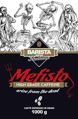 🔱 Mephisto - Ekstremalnie Mocna Kawa 🔱 Kawa ziarnista 1 kg 🔱 Kawa o wysokiej zawartości kofeiny 🔱 Solidny Premium