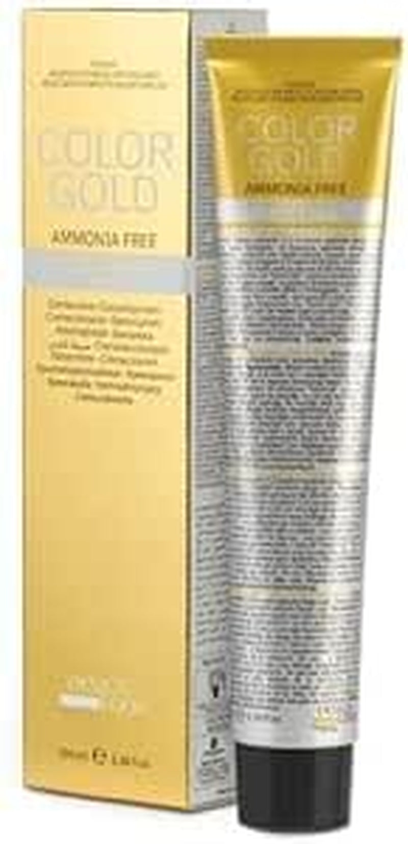- Krem koloryzujący Color Gold 7.0 Blond - 100 ml - Profesjonalna farba do włosów z szarym nalotem Naty Shop farba do włosów 8,13 Kg 100 G (1 opakowanie)
