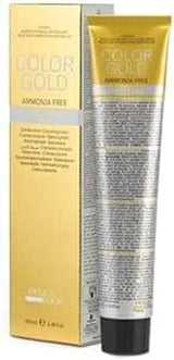 - Krem koloryzujący Color Gold 7.0 Blond - 100 ml - Profesjonalna farba do włosów z szarym nalotem Naty Shop farba do włosów 8,13 Kg 100 G (1 opakowanie)