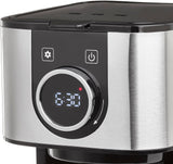 Ekspres do kawy CASO Selection C 10 Thermo Design – obudowa ze stali nierdzewnej, karafka izotermiczna 1,2 l (10 filiżanek), sterowanie dotykowe i timer, funkcja Aroma PLUS, filtr stały, filtr zapobiegający kapaniu