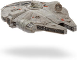 Star Wars Micro Galaxy Squadron SWJ0332 - Millennium Falcon 22,5 cm Oficjalny pojazd ze światłami, dźwiękiem i figurkami Naty Shop