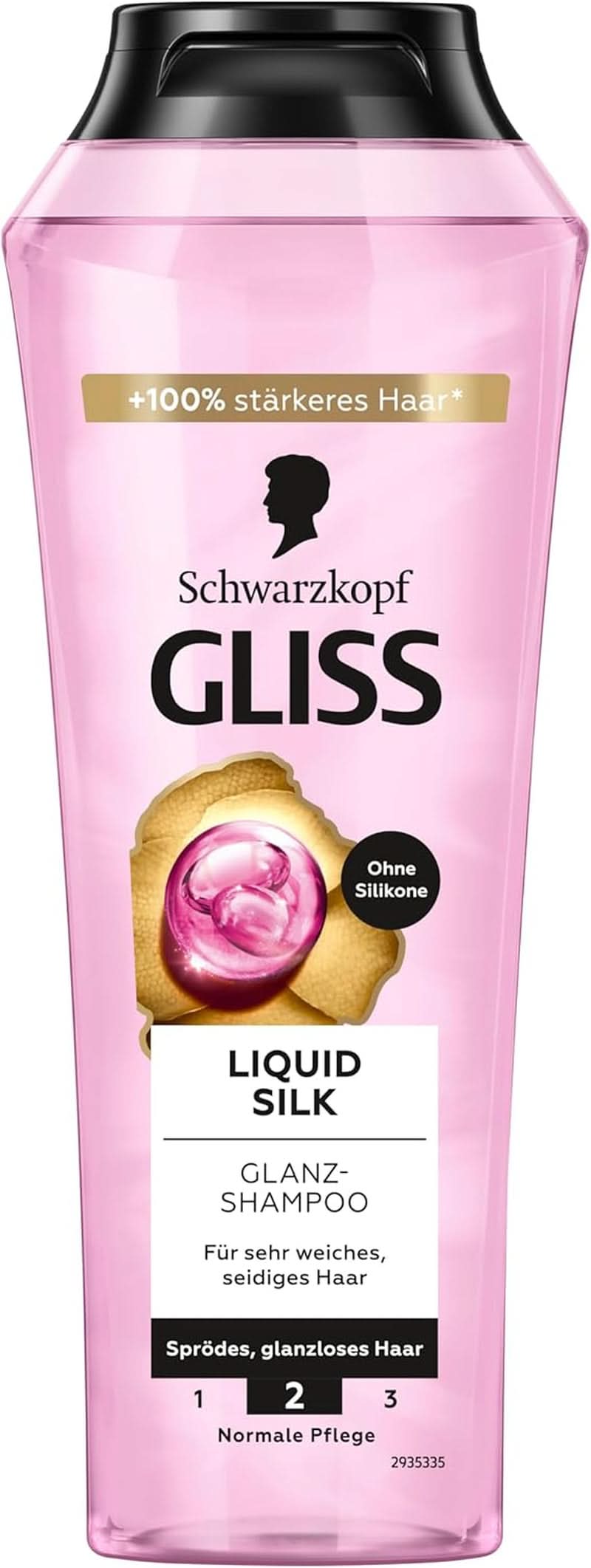 Gliss Szampon w płynie Jedwab (250 ml), do włosów delikatnych i matowych Prysznic i kąpiel Naty Shop