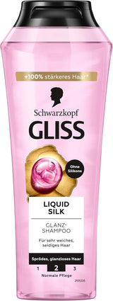 Gliss Szampon w płynie Jedwab (250 ml), do włosów delikatnych i matowych Prysznic i kąpiel Naty Shop