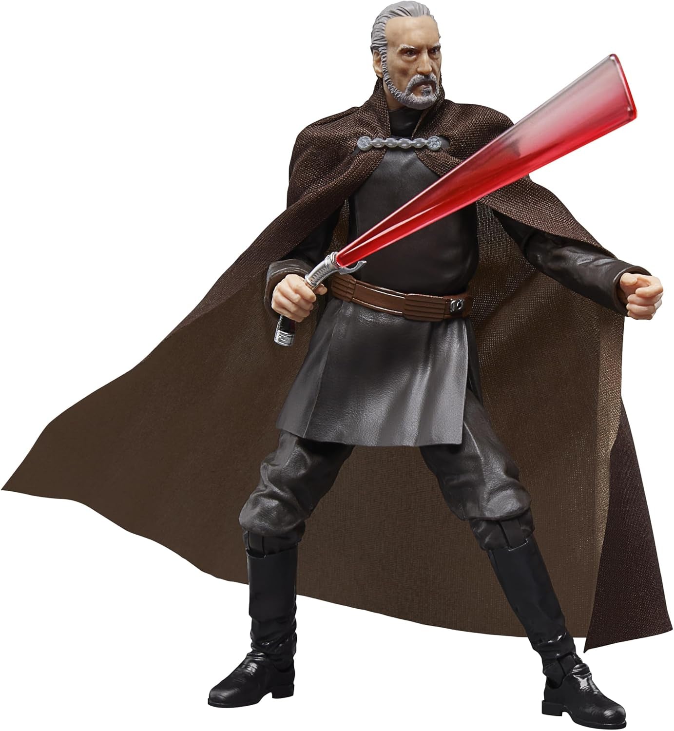 Gwiezdne Wojny Czarna Seria Hrabia Dooku, Gwiezdne Wojny: Zemsta Sithów 20 lat Kolekcjonerska figurka (15 cm) Figurki Naty Shop