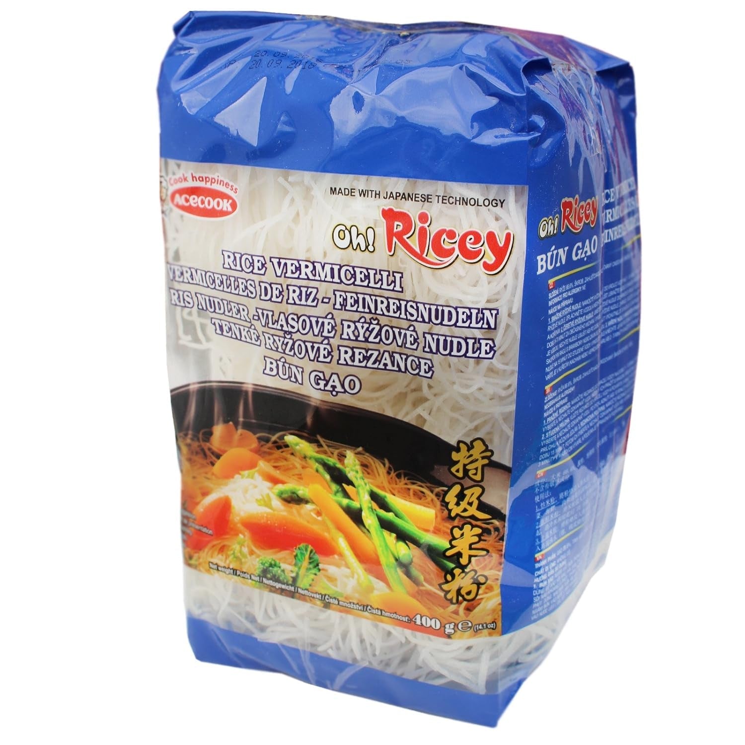 ACECOOK - LUB Wermiszel ryżowy - (1 X 400 GR)