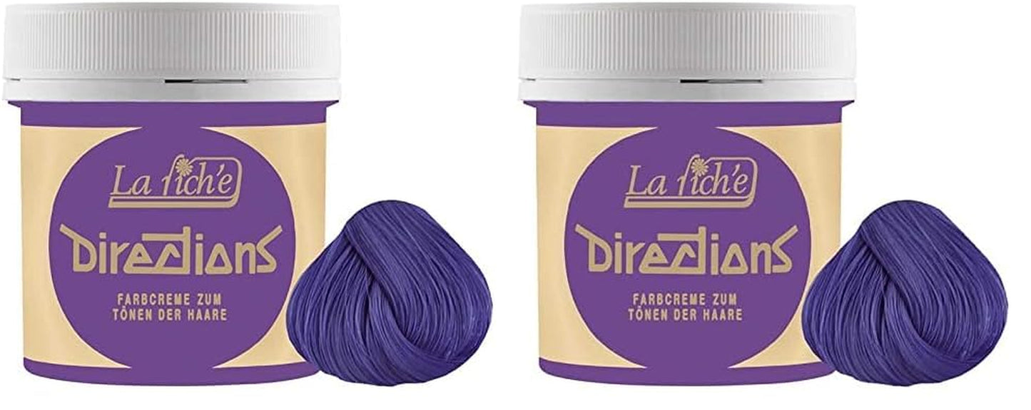 La Riché Różowy goździk, 1 opakowanie (100 ml) Farba do włosów Naty Shop Violet 100 ml (2 sztuki w opakowaniu)