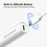 Denabuty Lampa UV do żelowego lakieru do paznokci, Mini lampa LED U V do wymiany paznokci ze stojakiem Tragbare Mała lampa UV do paznokci do żelowego lakieru do paznokci, do Aushärten Von Nagelkleber i końcówek do paznokci biała