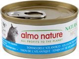 Almo Nature HFC Natural - Mokra karma dla dorosłych kotów - Tuńczyk atlantycki - Jakość ludzka, bezglutenowa i monoproteinowa - 6 x 70g