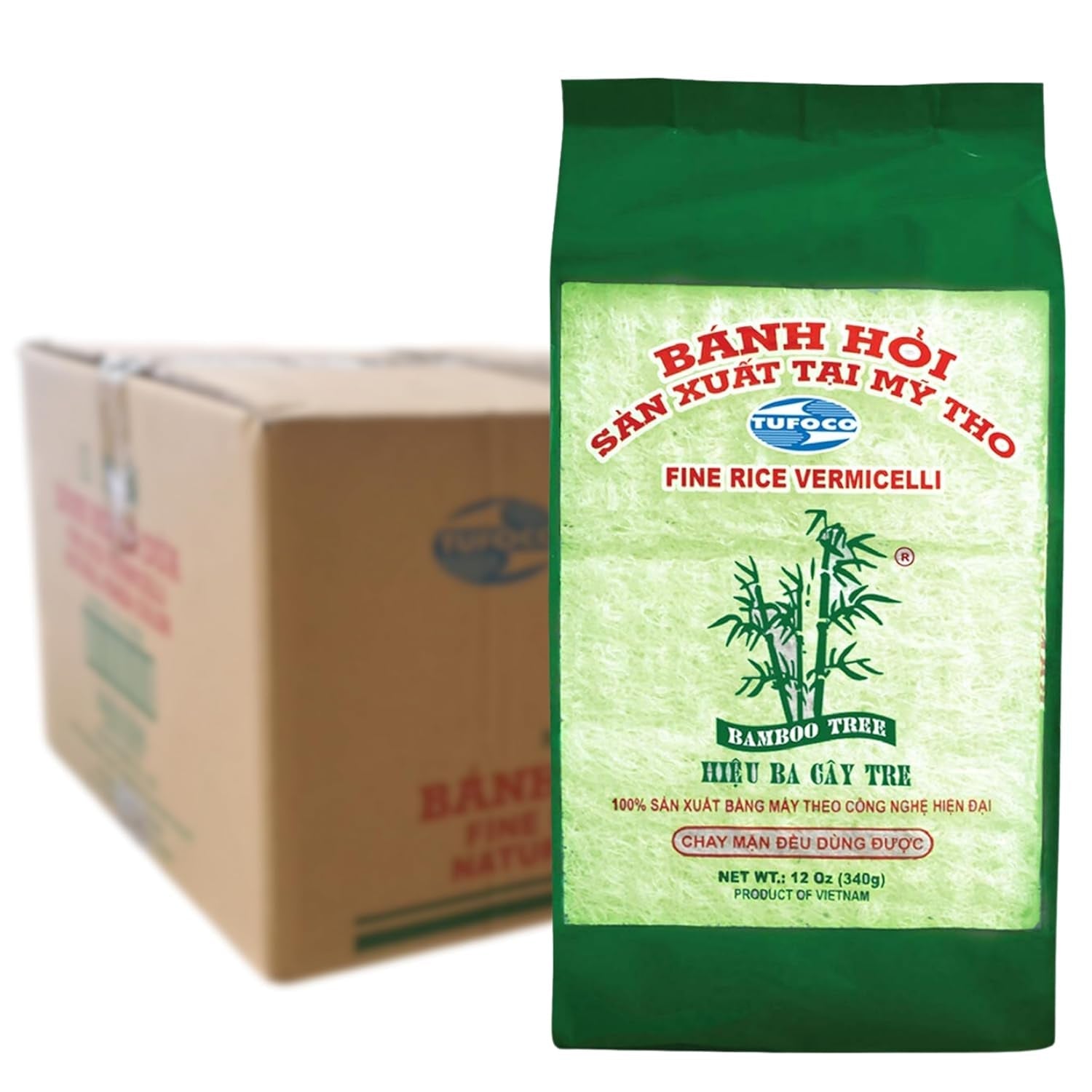 BAMBUSOWE DRZEWO - Świeży wermiszel ryżowy - 1 x 400g
