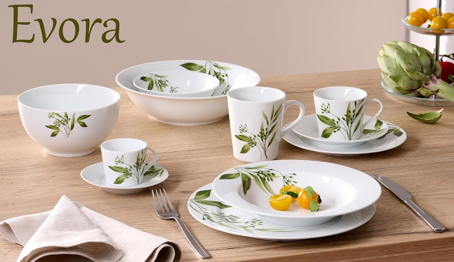 Serwis obiadowy Ritzenhoff & Breker Evora, 12 sztuk, porcelana, biały