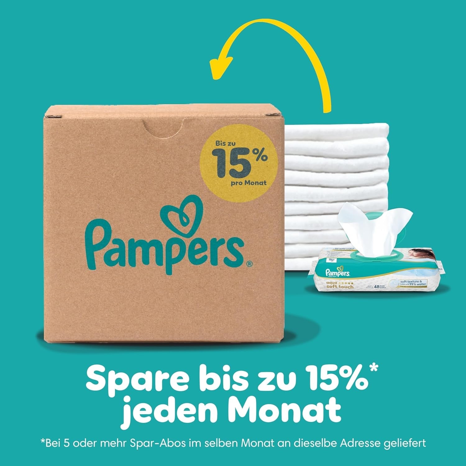 Pieluszki Pampers Baby-Dry Puppy Patrol Edition, rozmiar 4, 222 pieluszki, 9–14 kg, do 100% ochrony przed wyciekami i komfortu przez całą noc