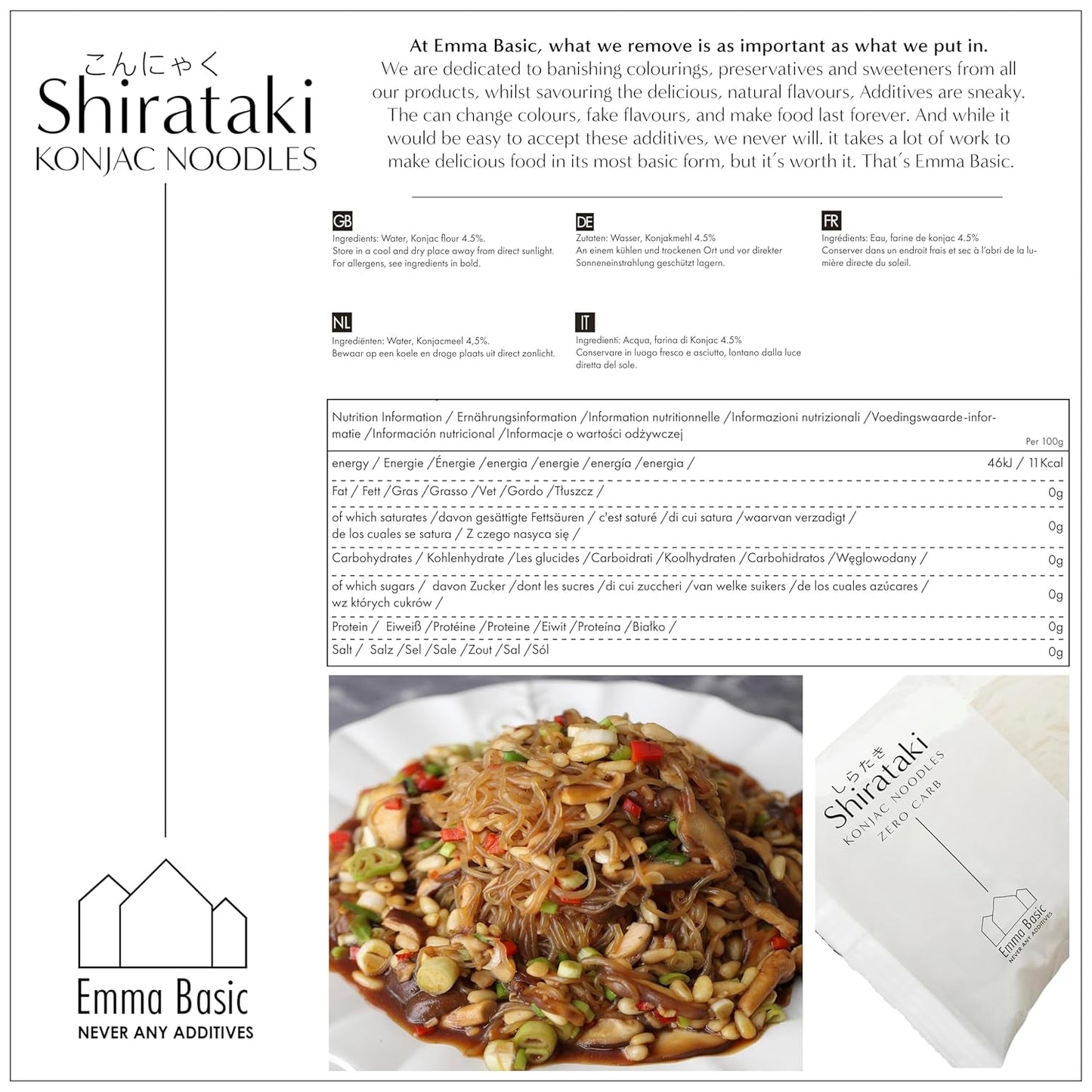 - Makaron Shirataki Konjac 12x270g | wegańskie | Bezglutenowe