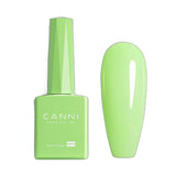 Żelowy lakier do paznokci CANNI, półtrwały, ciemnofioletowy, lakier do paznokci, żel UV, Soak Off, Manicure