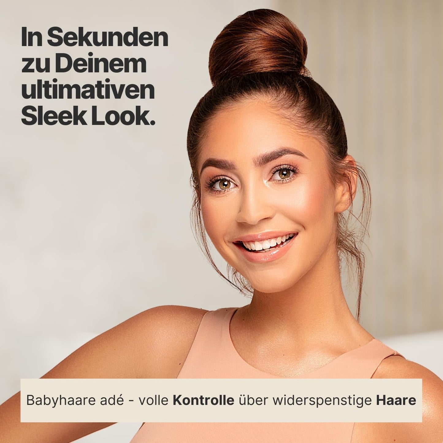 IMPERIO Hair Finishing Stick for Baby Hair - Tusz do rzęs premium do włosów baby, który ujarzmia cienkie i łamliwe włosy - 12ml Przezroczysta farba do włosów Naty Shop