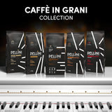 Pellini N.82 Vivace, Kaffeebohnen für Espresso 1 kg, Arabica i Robusta-Mischung mit Kräftigem und Ausgefungem Gesmack, Mittlere Röstung