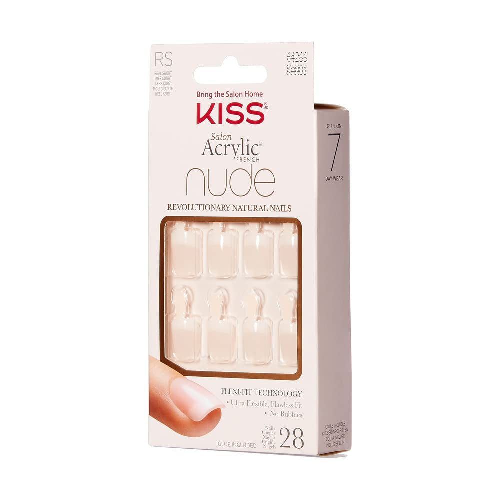 Kiss Nude Nails Niesamowite paznokcie (zestaw 2 sztuk)