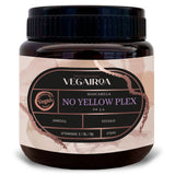 VEGAIROA - No Yellow Plex Mask - Maska neutralizująca dla żółtych i pomarańczowych tonów - Pielęgnacja nawilżająca - Fioletowy pigment - Profesjonalny wegański produkt do włosów - 275g Naty Shop maska do włosów Nazwa domyślna