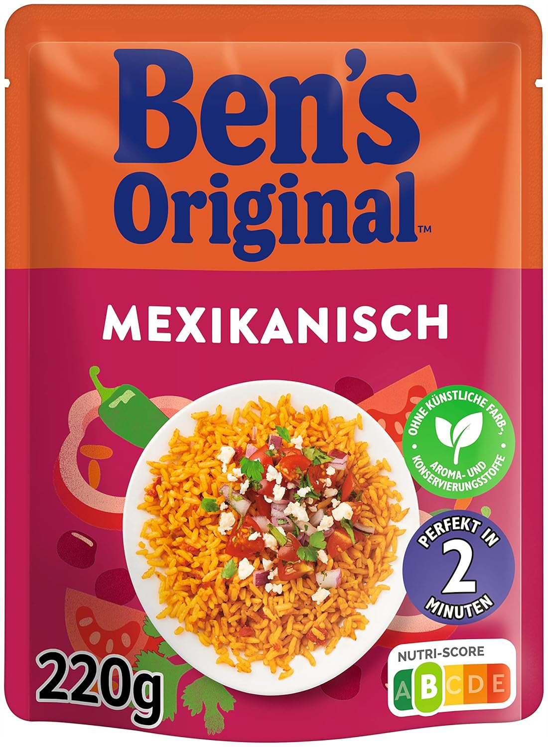 BEN'S ORIGINAL™ Meksykański ryż ekspresowy 6 x 220g