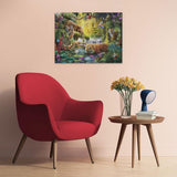 Ravensburger Puzzle 12000696 - Idylla nad okiem wody - 1500 elementów puzzle dla dorosłych i dzieci powyżej 14 lat, puzzle z motywem tygrysa Puzzle Naty Shop