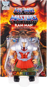 Figurka Ram Man Masters of the Universe Origins z kolekcji kreskówek, ok. Figurka MOTU Ram o wysokości 14 cm, telewizor z lat 80. Szczegółowy projekt i akcesoria JBM77 Figurki Naty Shop