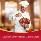 Prezentacja topu czekoladowego Lindor | 1718 g i tabliczki czekolady z marcepanem | 25 batonów x 50g w displayu naladowym | 1250 g | Czysty marcepan oblany ciemną czekoladą | Batony czekoladowe