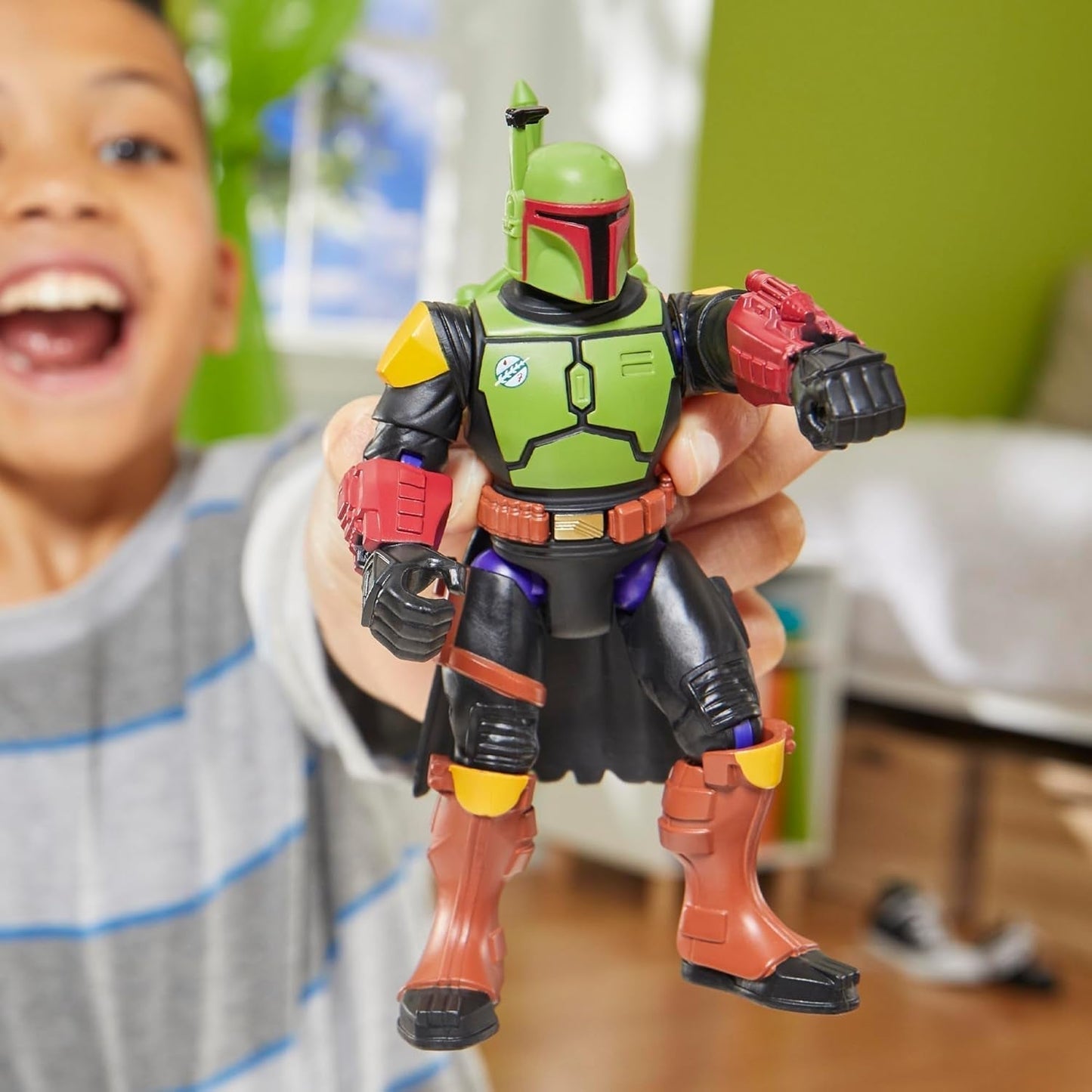 Star Wars Mixmashers Boba Fett Konfigurowalna figurka i akcesoria do łączenia i dopasowywania Figurki Naty Shop