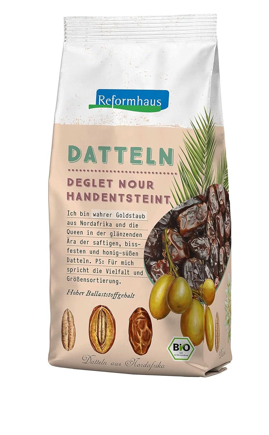 Daktyle bez nasion Tunezja, 400 gramów Produkty suszone Naty Shop