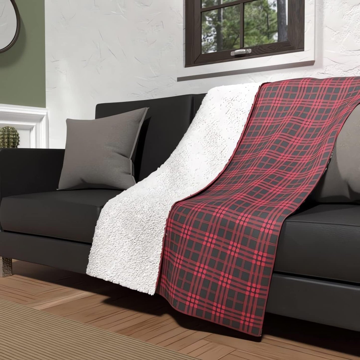 Soleil D'Ocre Plaid, Czerwony, 120 X 160 Cm Kołdry i kołdry Naty Shop Domyślny tytuł