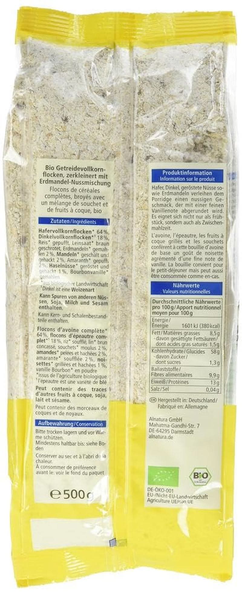 Organiczna baza z owsa i orkiszu do OWASEK, 500 gramów Naty Shop Cereals